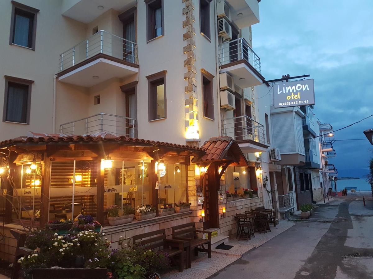 Limon Otel Foça Buitenkant foto