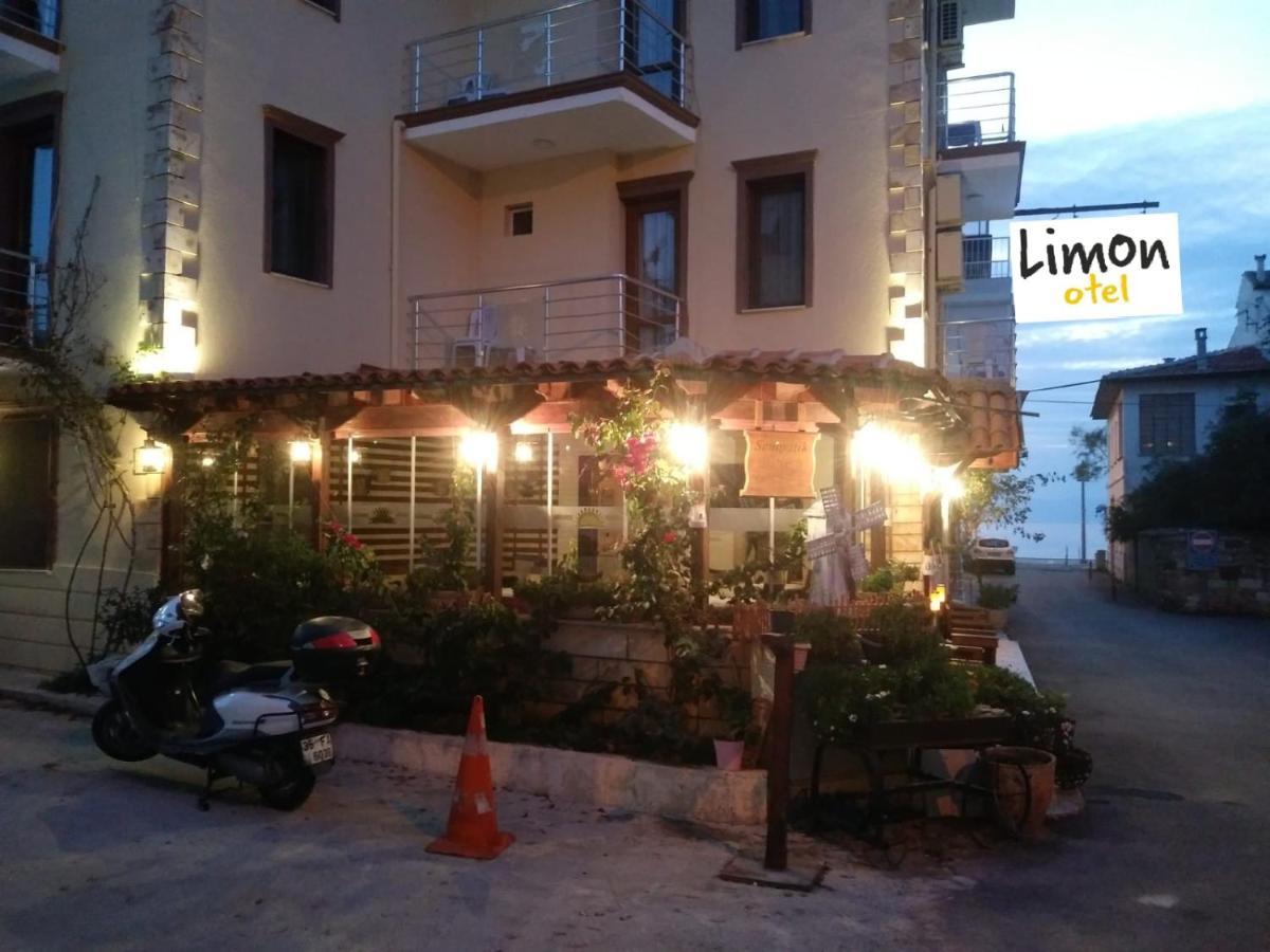 Limon Otel Foça Buitenkant foto