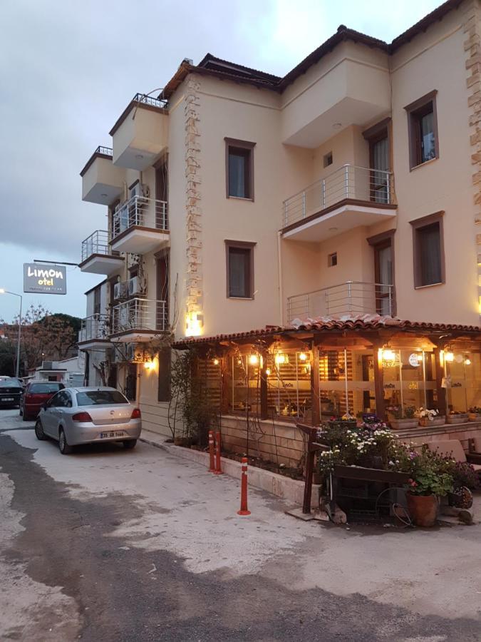 Limon Otel Foça Buitenkant foto