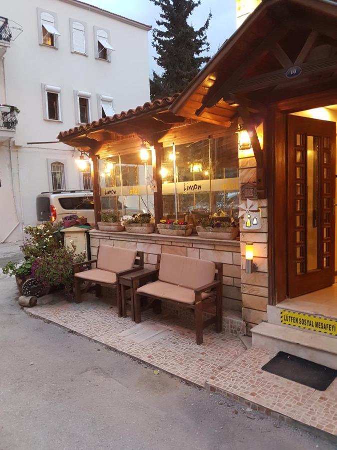 Limon Otel Foça Buitenkant foto