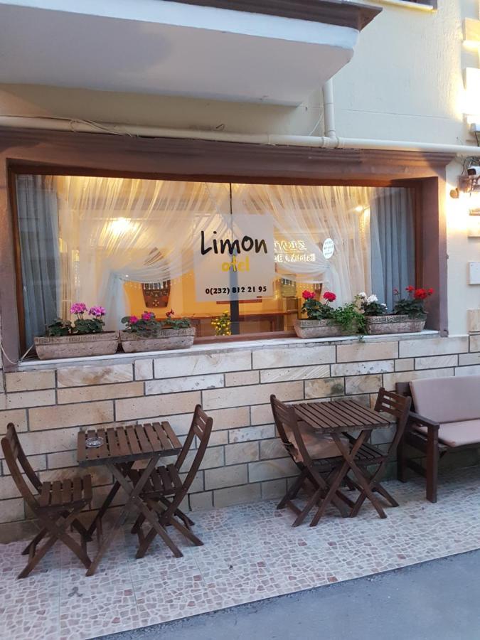 Limon Otel Foça Buitenkant foto