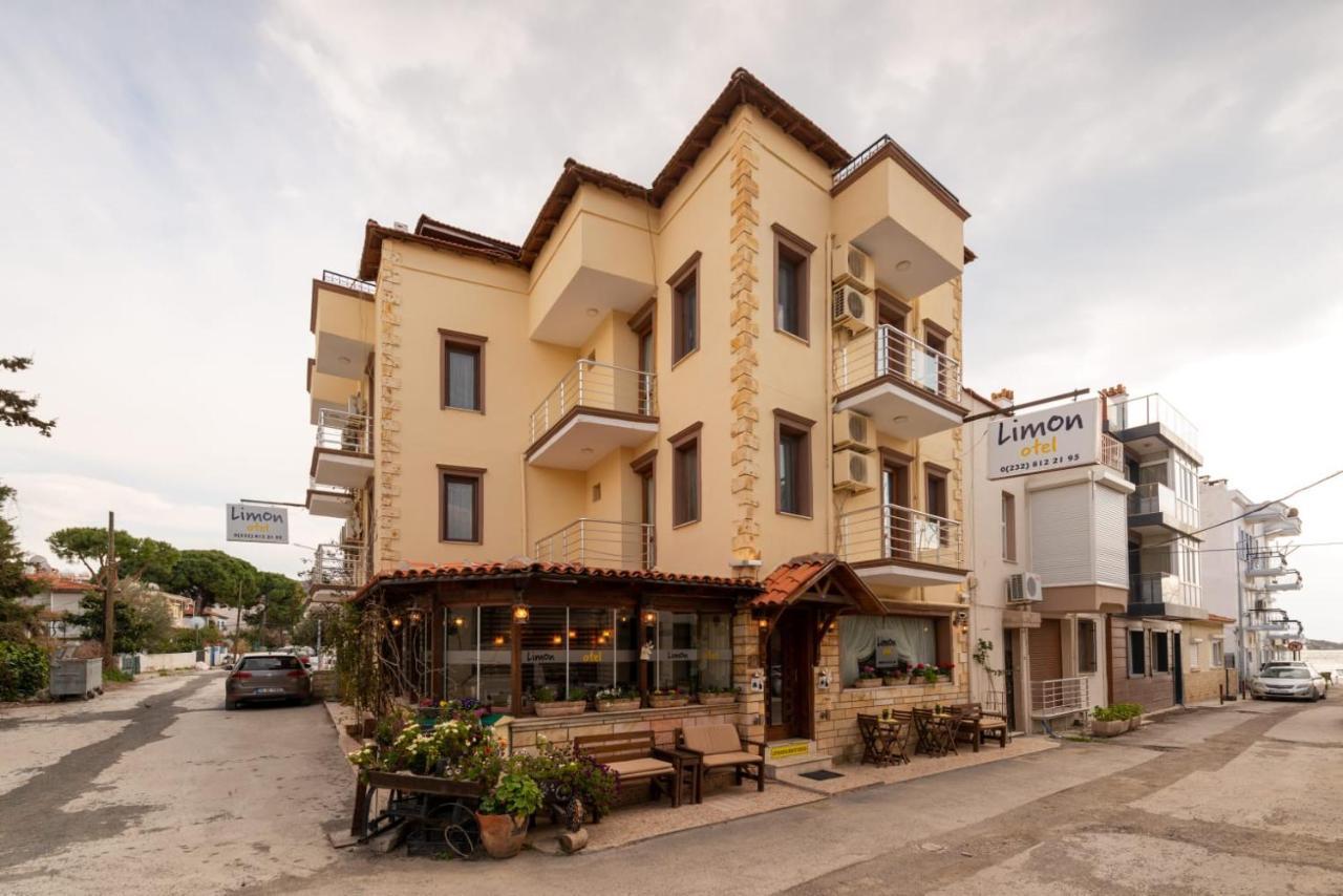 Limon Otel Foça Buitenkant foto